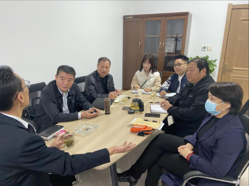 筑牢安全防線(xiàn)，沖刺年度目標--集團公司領(lǐng)導到泰弘公司、榮弘公司 檢查指導工作